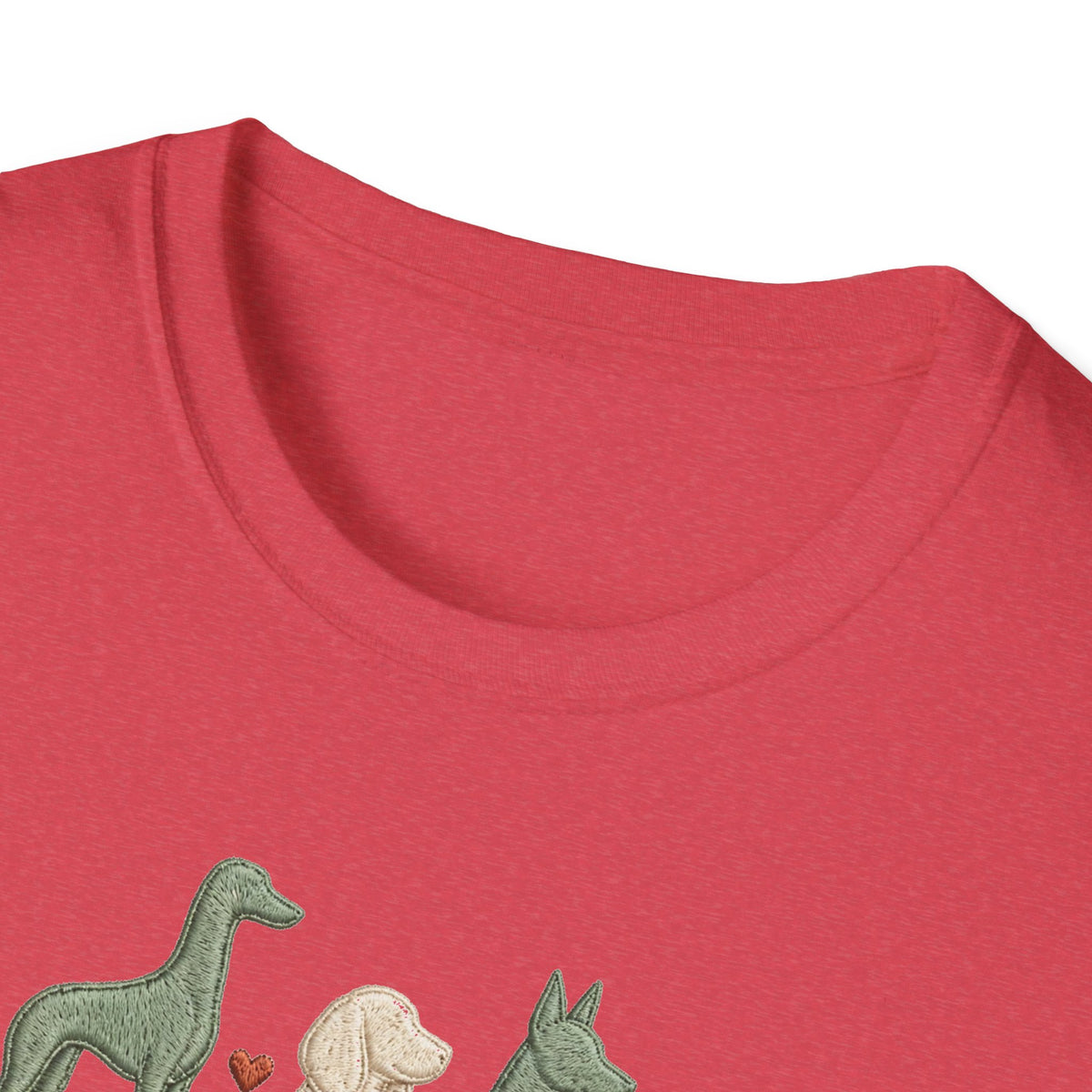 Stitched Dog Mom Tee