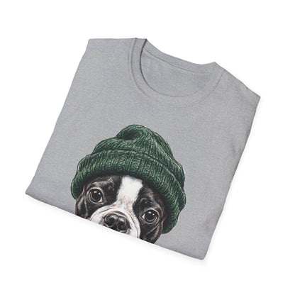 Boston Terrier Beanie Tee