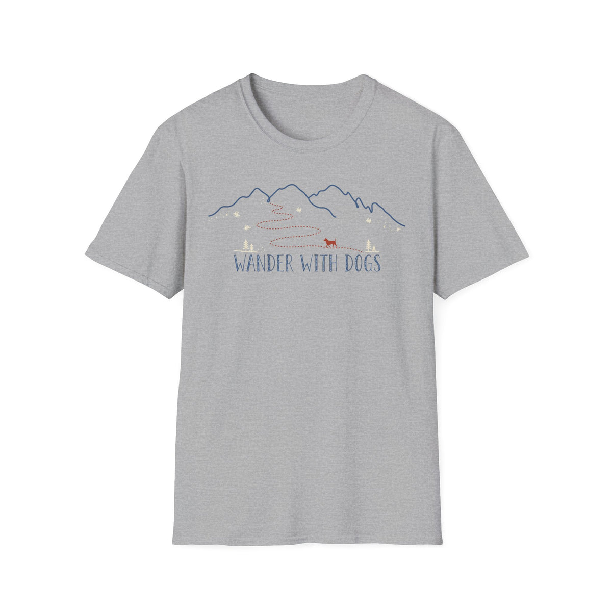 Wander With Dogs Tee