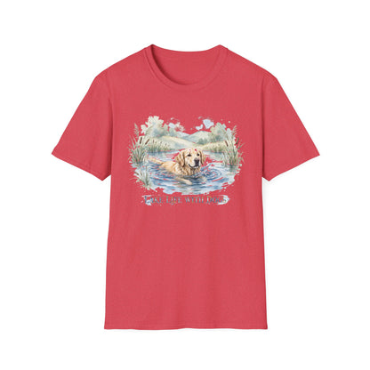 Lake Life With Dogs Tee