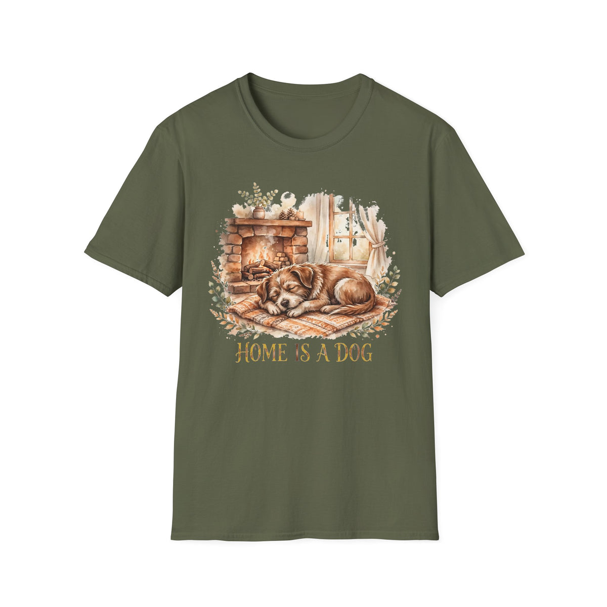 Home Is A Dog Tee