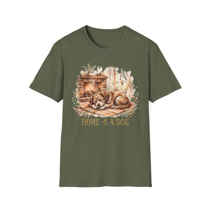 Home Is A Dog Tee