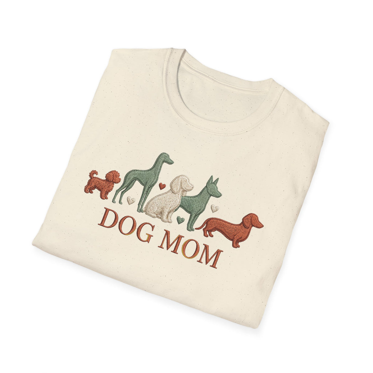 Stitched Dog Mom Tee