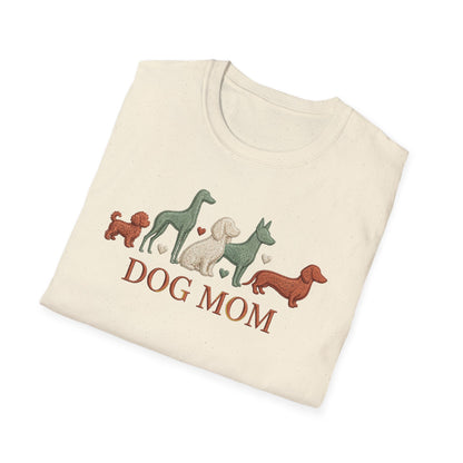 Stitched Dog Mom Tee