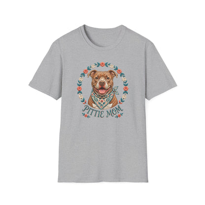 Pittie Mom Tee