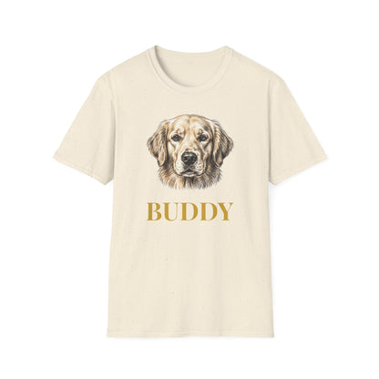 Custom Sketch Pet Portrait Tee (Personalizable)