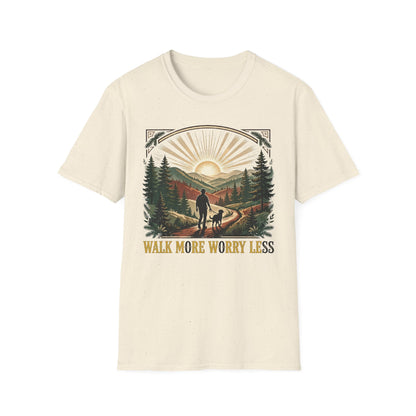 Walk More Worry Less Tee