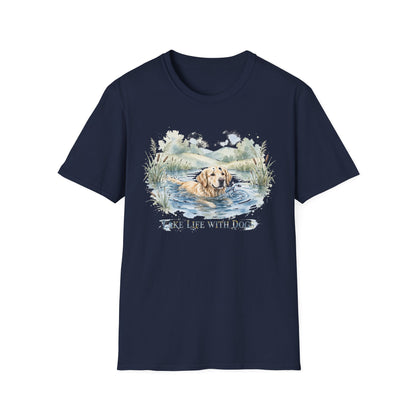 Lake Life With Dogs Tee