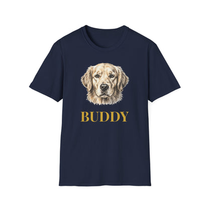 Custom Sketch Pet Portrait Tee (Personalizable)