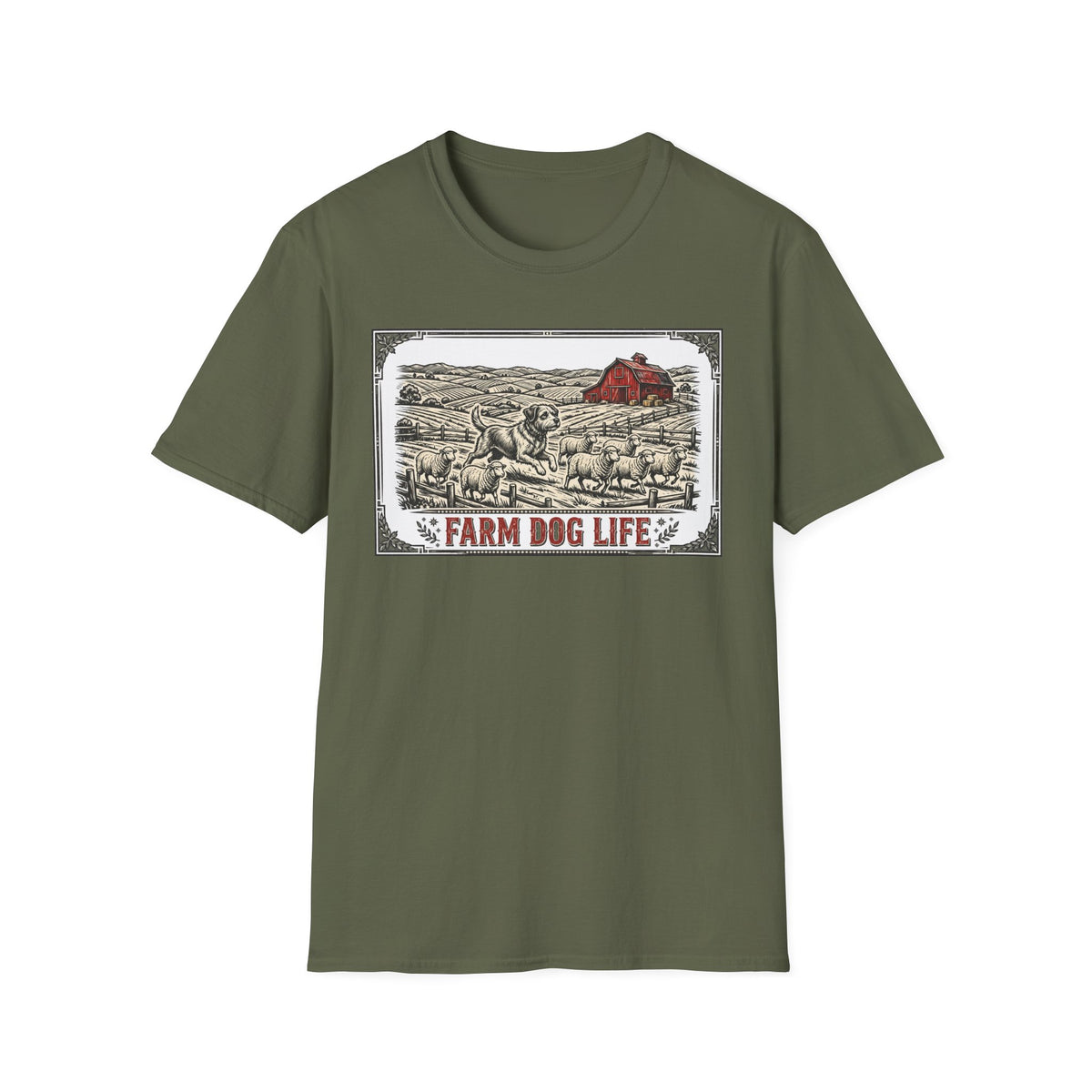 Farm Dog Life Tee