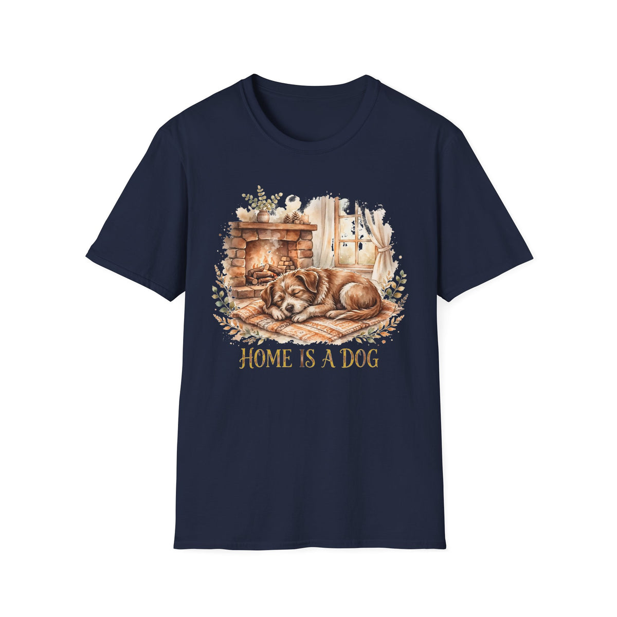 Home Is A Dog Tee