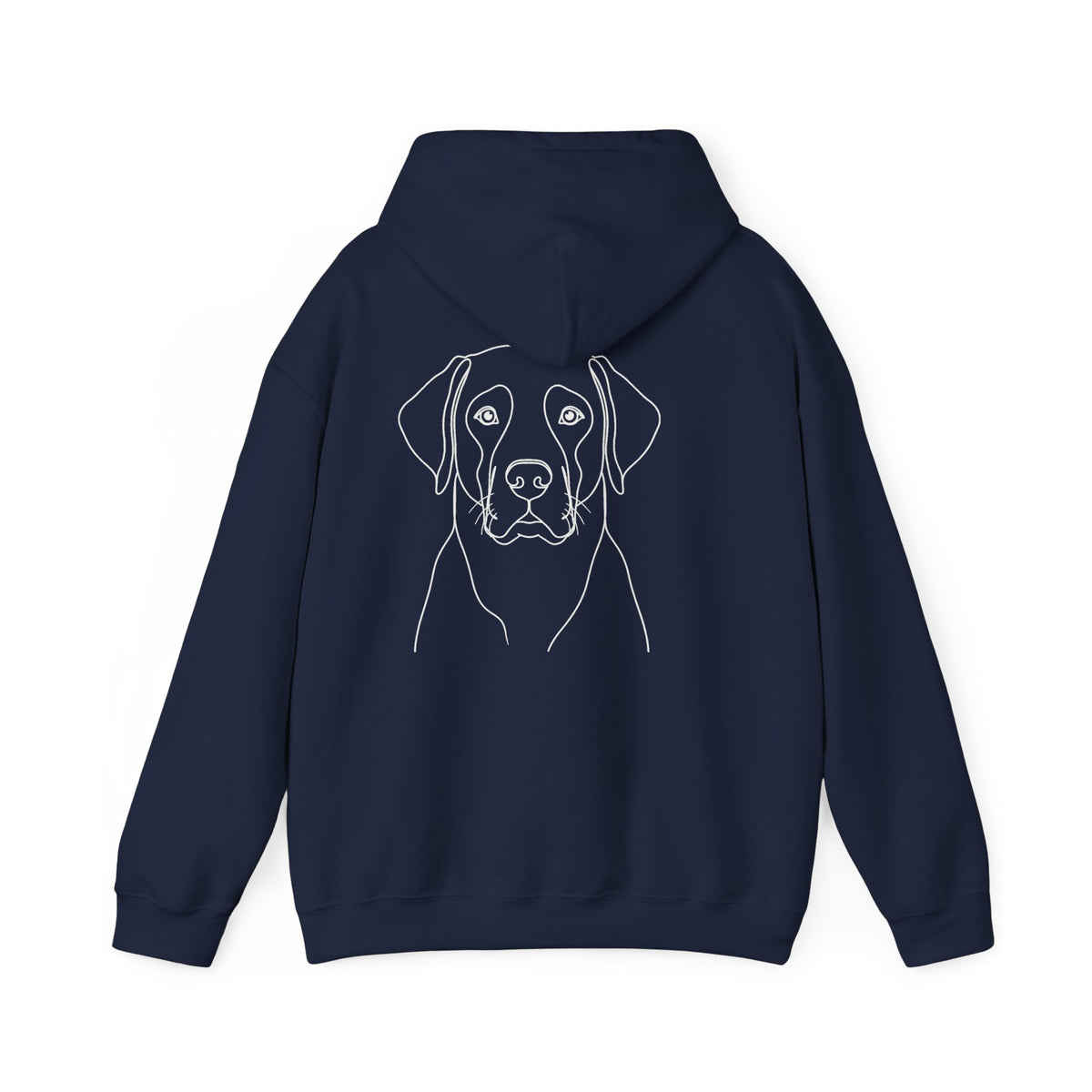 Labrador Line Art Hoodie