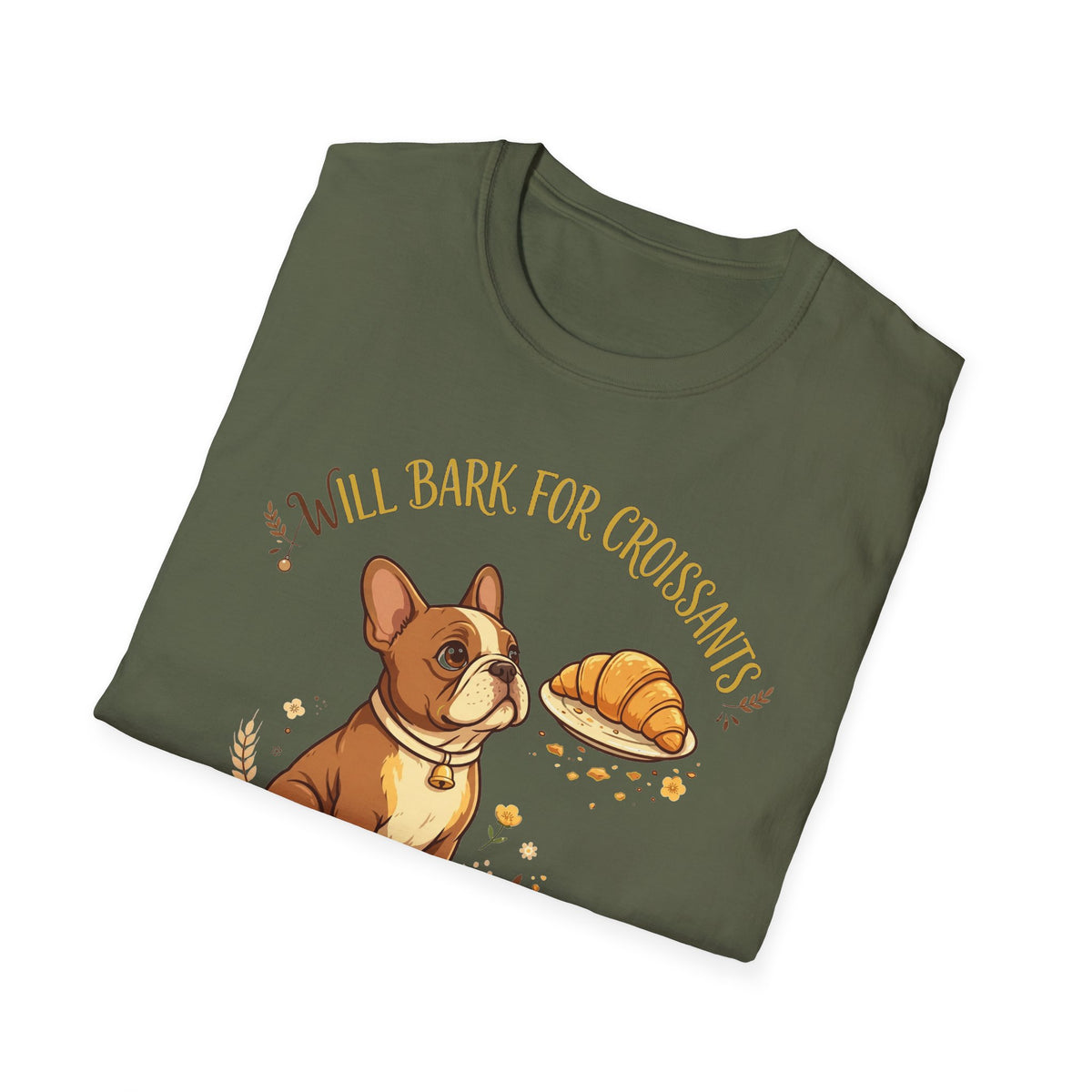 Bark For Croissants Tee