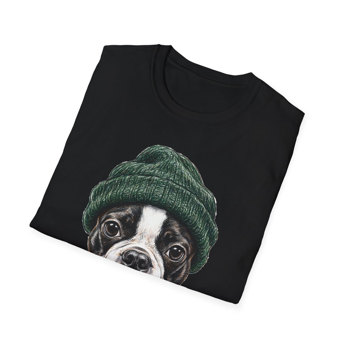 Boston Terrier Beanie Tee