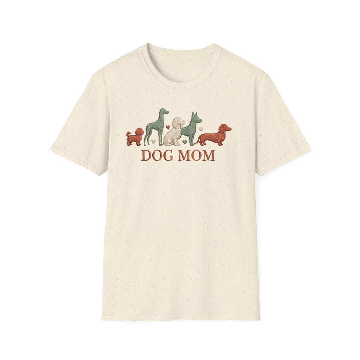 Stitched Dog Mom Tee