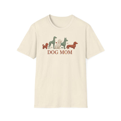 Stitched Dog Mom Tee