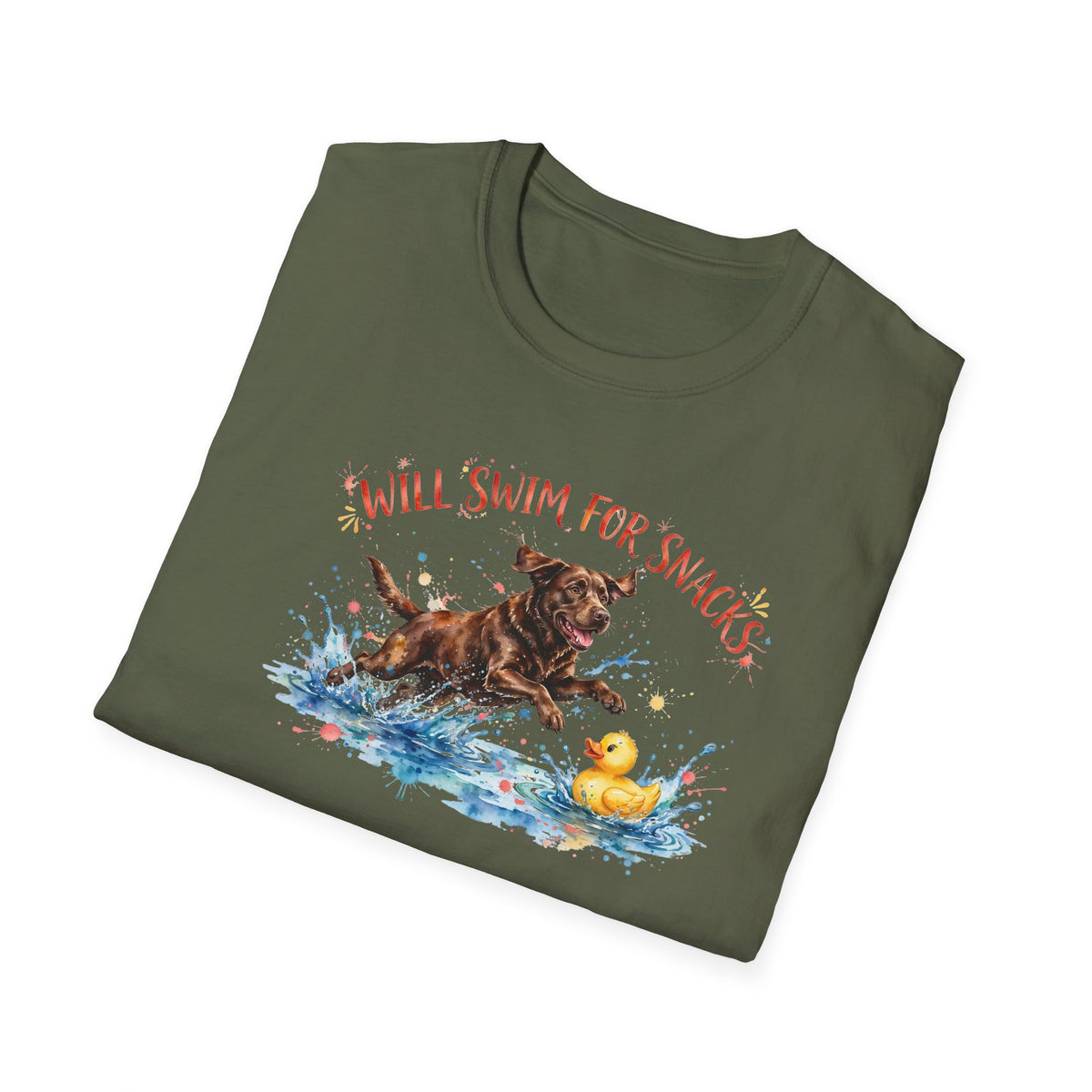 Swim For Snacks Tee