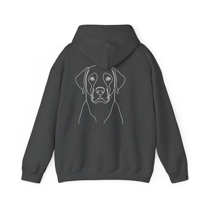 Labrador Line Art Hoodie