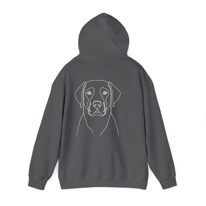 Labrador Line Art Hoodie