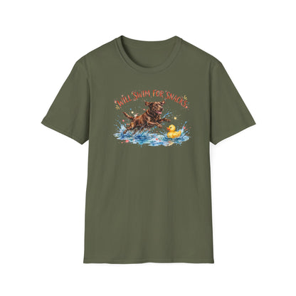 Swim For Snacks Tee