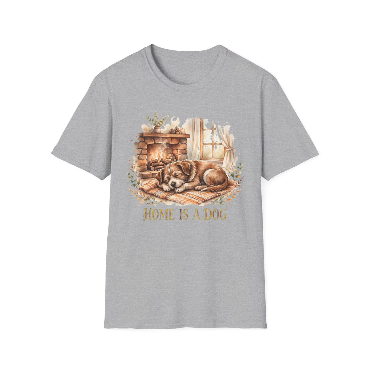 Home Is A Dog Tee