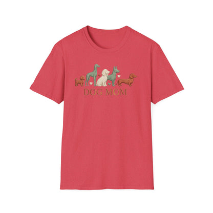 Stitched Dog Mom Tee