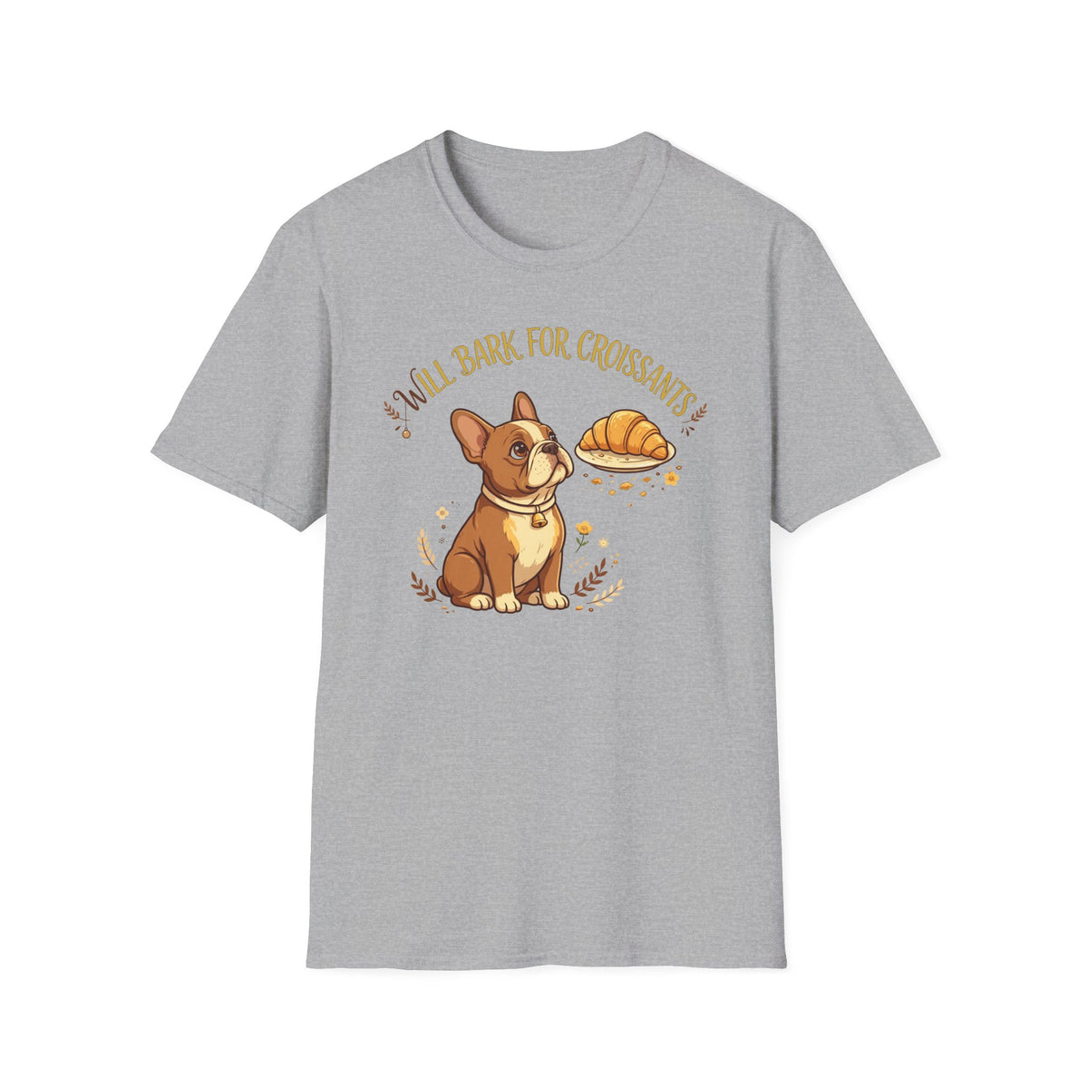 Bark For Croissants Tee