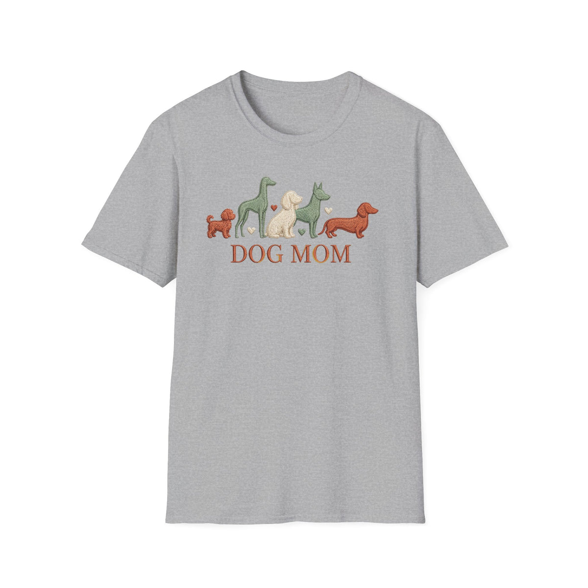 Stitched Dog Mom Tee