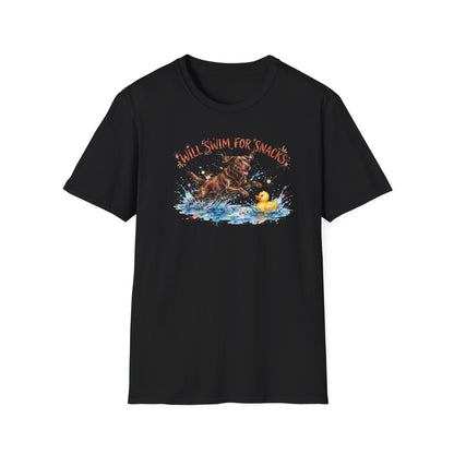Swim For Snacks Tee