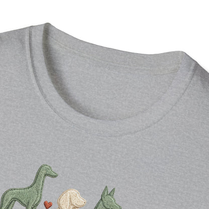 Stitched Dog Mom Tee