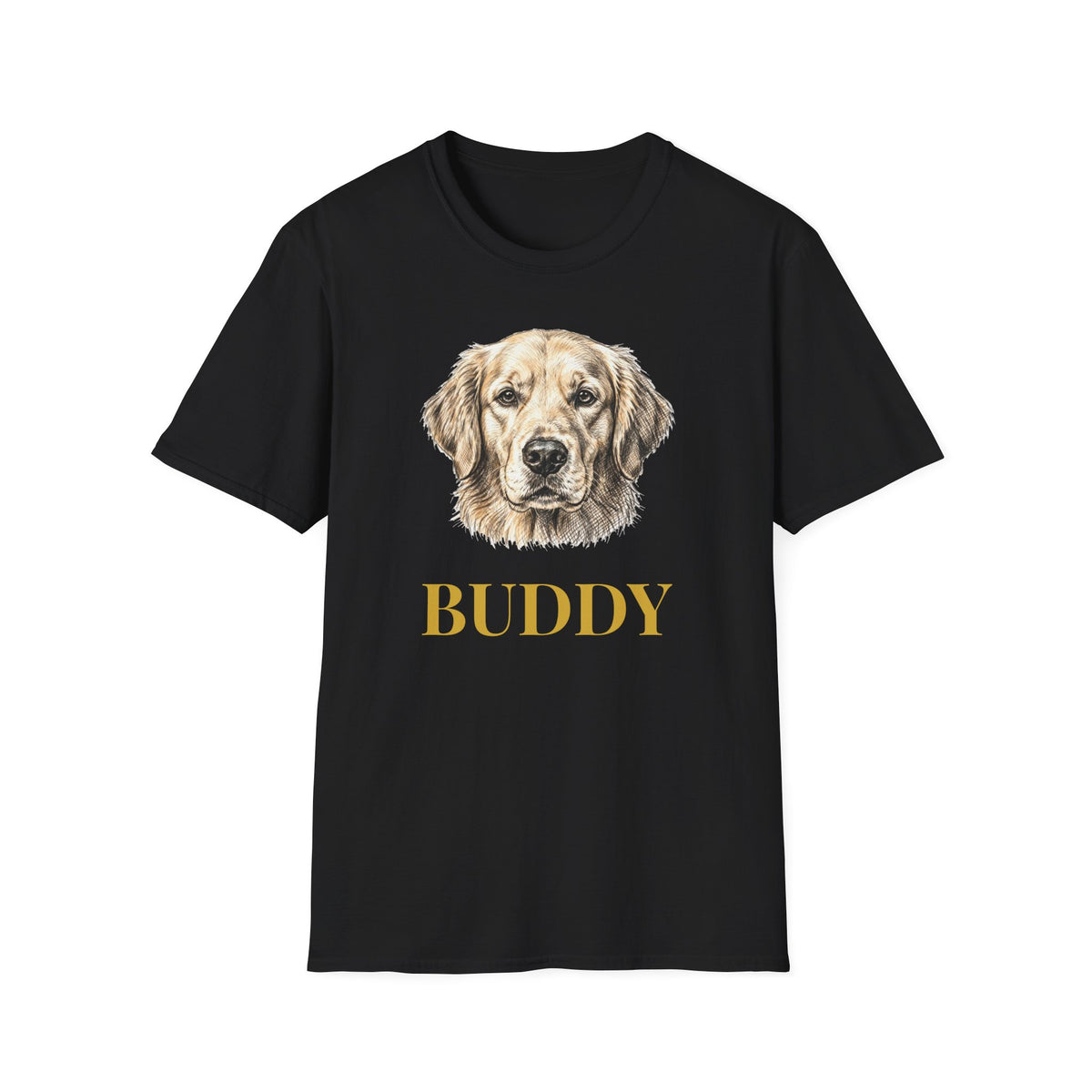 Custom Sketch Pet Portrait Tee (Personalizable)