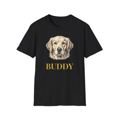 Custom Sketch Pet Portrait Tee (Personalizable)