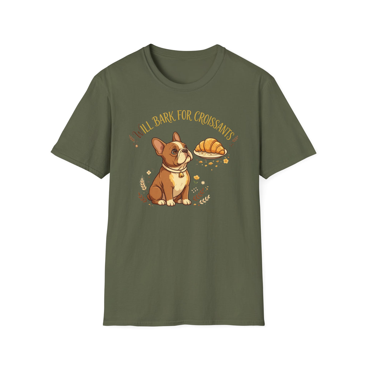 Bark For Croissants Tee