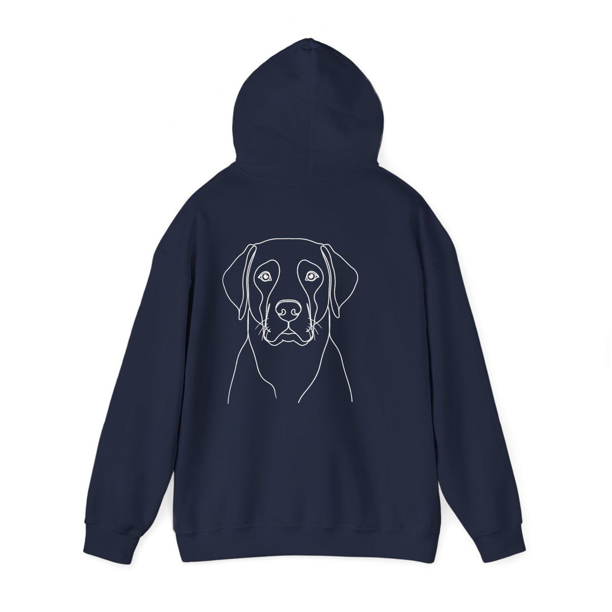 Labrador Line Art Hoodie