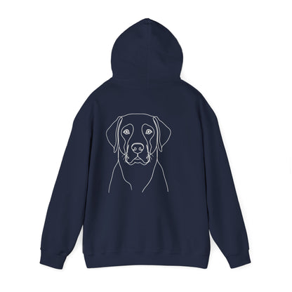 Labrador Line Art Hoodie