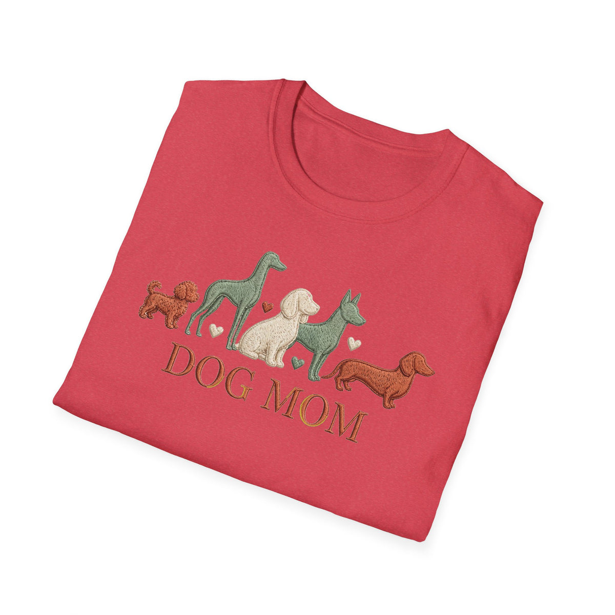 Stitched Dog Mom Tee