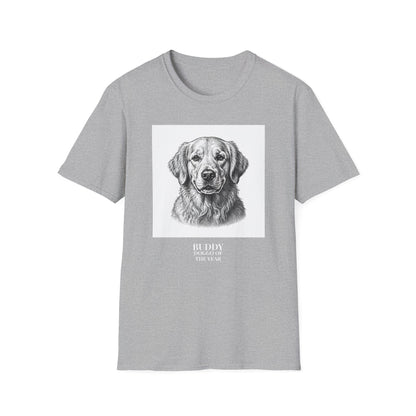Custom Doggo of the Year Personalized Pet Portrait Tee (Personalizable)