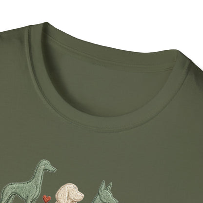 Stitched Dog Mom Tee