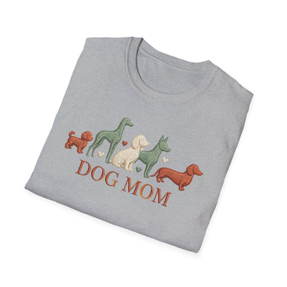 Stitched Dog Mom Tee