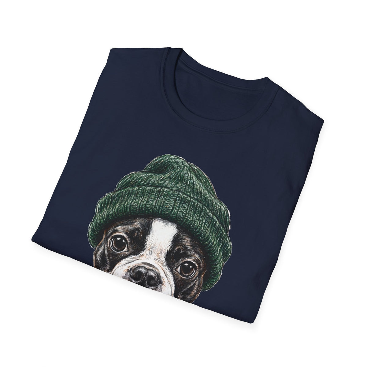 Boston Terrier Beanie Tee