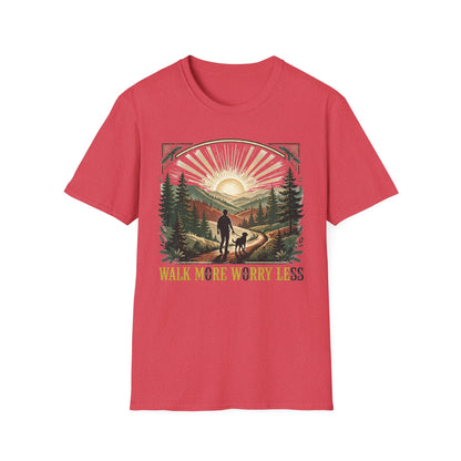 Walk More Worry Less Tee
