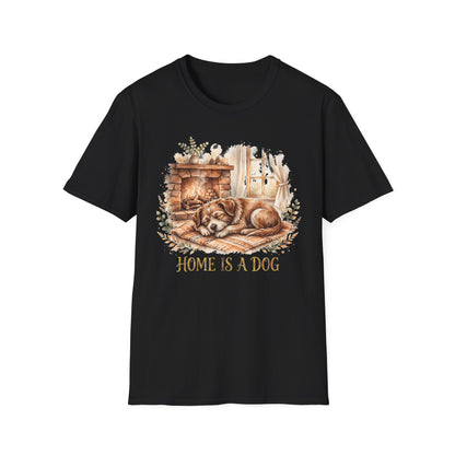 Home Is A Dog Tee