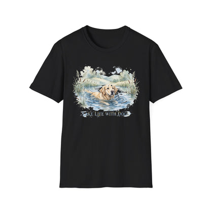 Lake Life With Dogs Tee