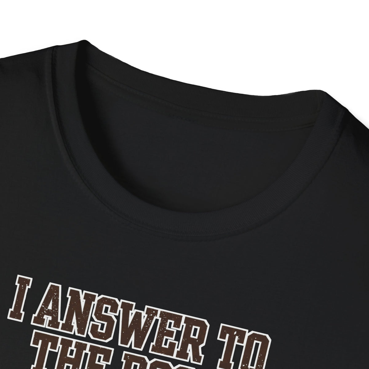 I Answer To The Dog's Person Tee