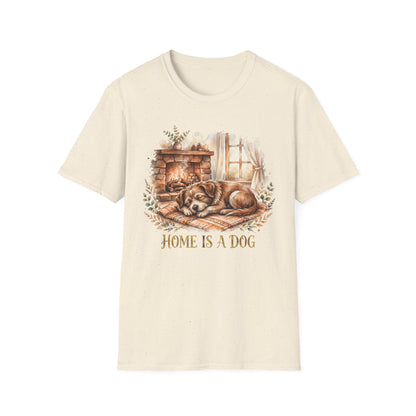 Home Is A Dog Tee