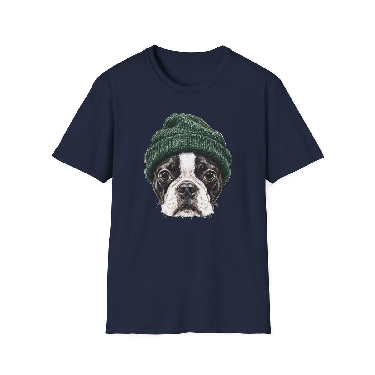 Boston Terrier Beanie Tee