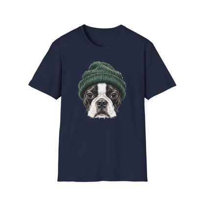 Boston Terrier Beanie Tee