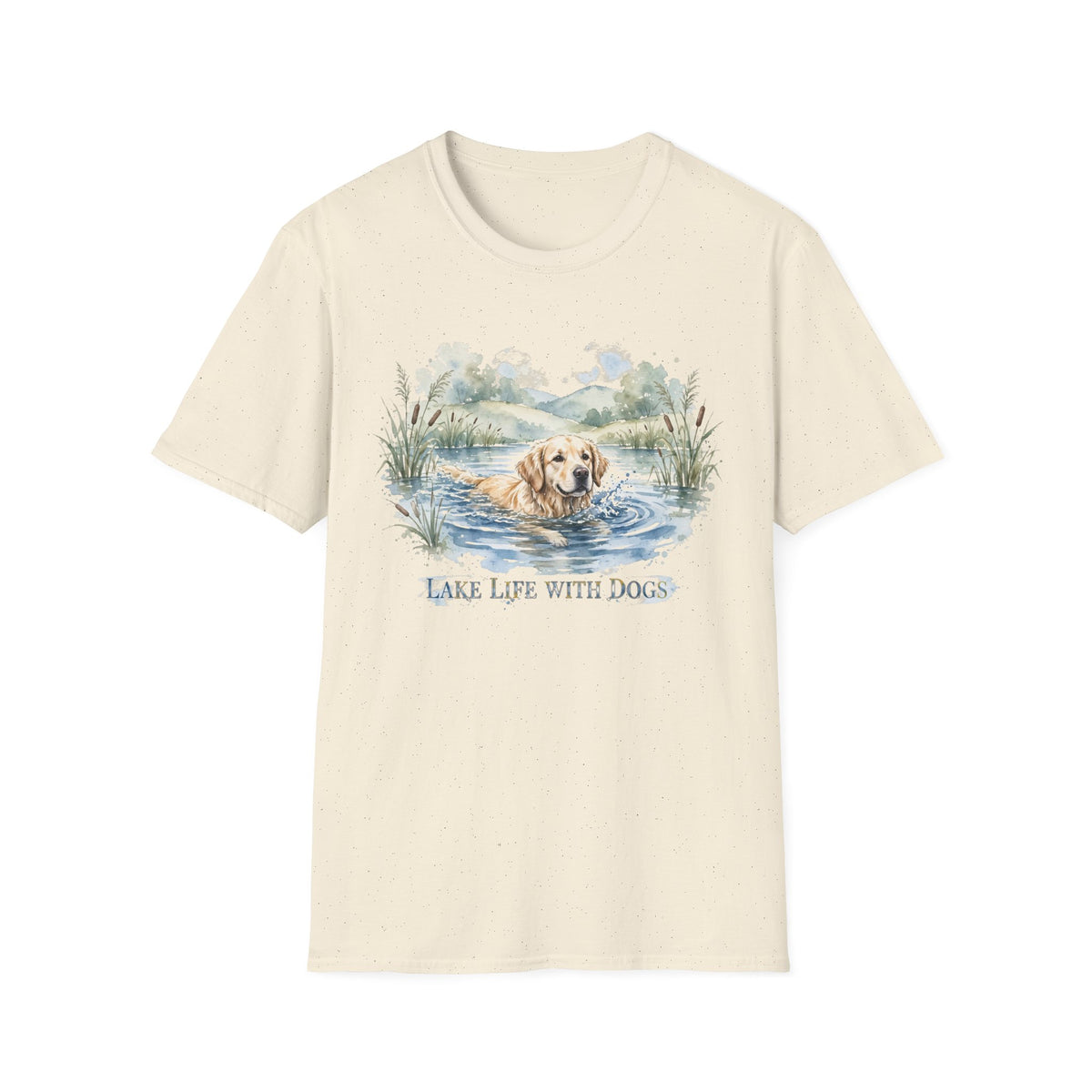 Lake Life With Dogs Tee