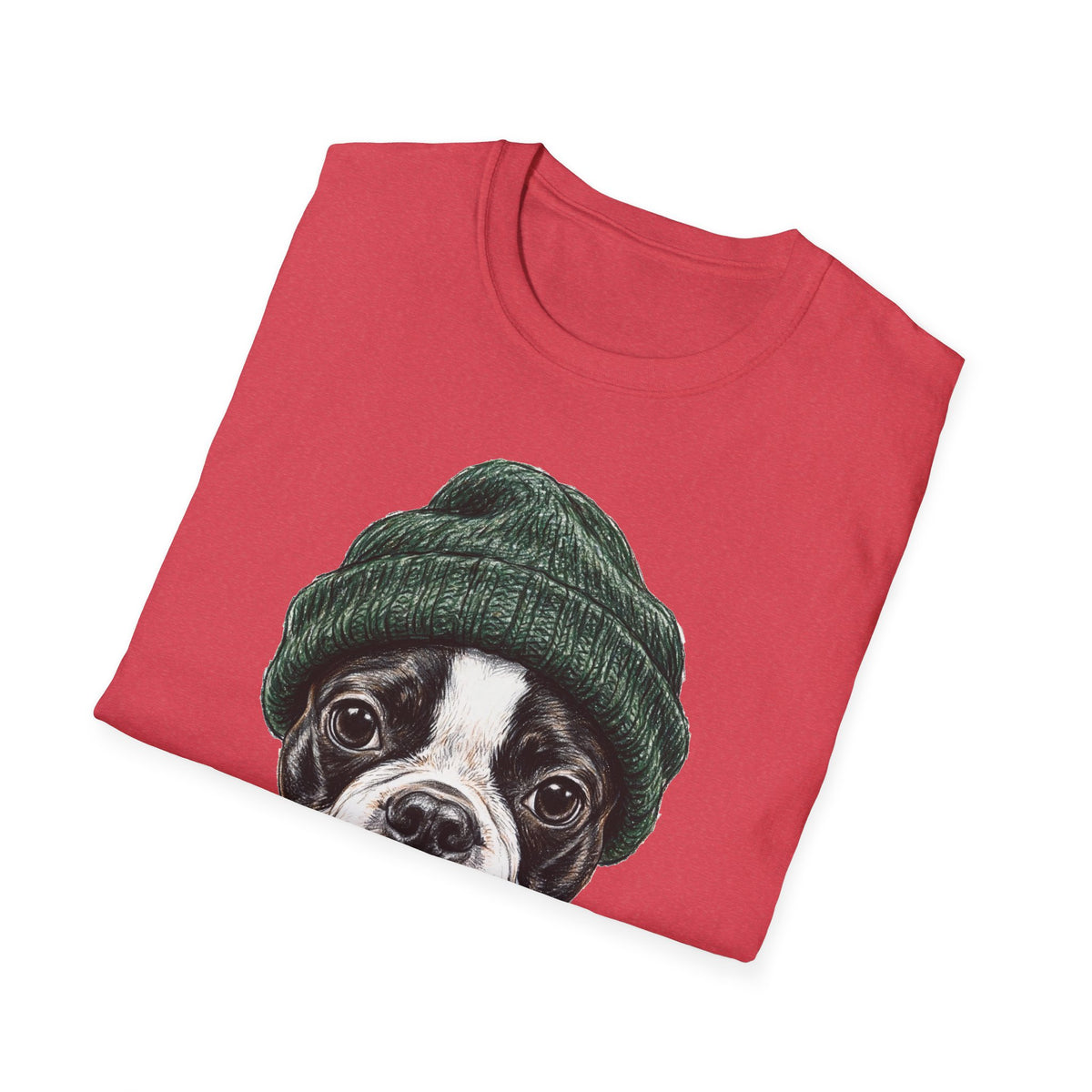 Boston Terrier Beanie Tee