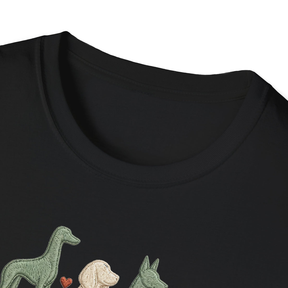 Stitched Dog Mom Tee